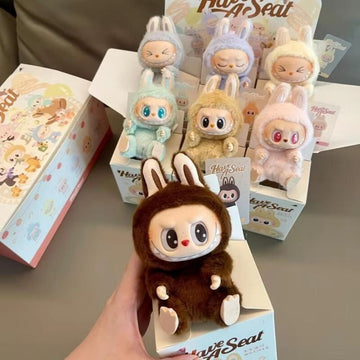 Kasing Lung Labubu “Have A Seat” Bunny Plush – Trendy Desk & Bag Charm